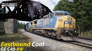 Eastbound Coal : Sand Patch Grade : Train Sim World 2 1080p60fps