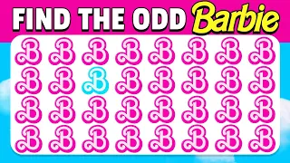 Find the ODD One Out Barbie Edition | Spot the Differences Barbie Movie 2023