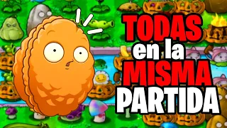 ¿¡Se puede poner a TODAS las PLANTAS de pvz en la MISMA PARTIDA?!