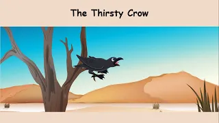 Moral Short Story in English | The Thirsty Crow | 4K UHD