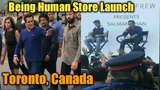 Salman Khan Launches Being Human Store in Toronto, Canada!