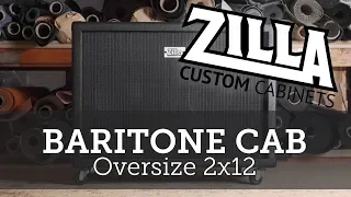 Zilla Baritone Guitar Cab. Celestion BN12-300S loaded