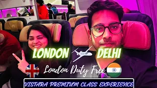 Going Home For Diwali | | Heathrow Airport Duty Free | | Vistara Premium Class Experience |