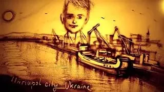 Amazing sand art film "Save Serafim!" - Песочная анимация "Спасти Серафима" (Ксения Симонова)