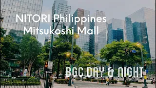 BGC🏙️The Most Modern City in Manila | NITORI Philippines | Mitsukoshi Mall | 2024 VLOG