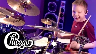 MAKE ME SMILE - CHICAGO (8 year old Drummer)