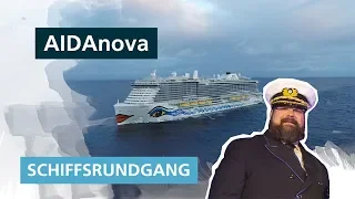 AIDAnova Schiffsrundgang ✅ Der große Rundgang mit Kapitän Boris Becker