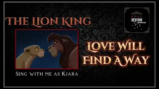 Love Will Find A Way - The Lion King (Male Part Only - Karaoke)