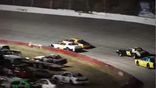 Tempers flare after Pure 4 wreck