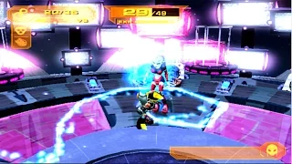 PCSX2: Ratchet & Clank 3 (PS2): Boss Battle - Courtney Gears (Widescreen 720pHD)