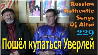 Пошел купаться Уверлей. Русские песни. Алтай. Уймон. Russian authentic songs Altai-229