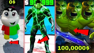 $1 HULK to $1,000,000,000 in GTA 5