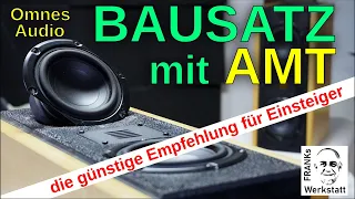 DEN SCHAU ICH MIR NÄHER AN | Der AMT-Lautsprecher Bausatz für kleine Geldbeutel | #DIY #OMNESAUDIO