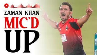 "I am bowling +140kph" 🎙️ Mic'd Up: Zaman Khan Prepares For HBL PSL 8🔥