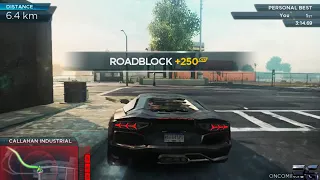 NFS MOST WANTED 2012  Lamborghini Aventador VS Bugatti Veyron Super Sport (2018)