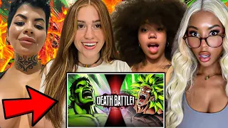 FIRST TIME WATCHING!! Hulk VS Broly (Marvel VS Dragon Ball) | DEATH BATTLE!