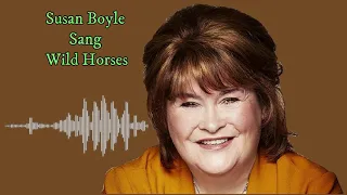 Susan Boyle Sang wild horses and get GOLDEN BUZZER