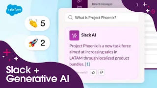 Boost Productivity with Generative AI in Slack | Dreamforce 2023 | Salesforce