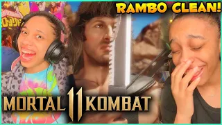 Mortal Kombat 11 Ultimate | Official Rambo Gameplay Trailer REACTION!!