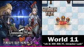 Guardian Tales World 11: Unrecorded World Pt 2: "Invader Lab"