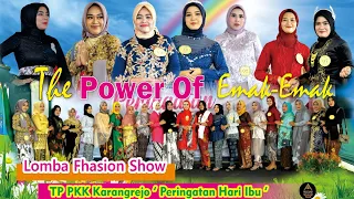 Hari Ibu Lomba Fashion Show | The Power Of Emak² | PKK Karangrejo