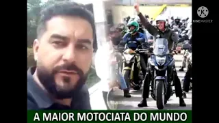 Motosseata’ de Bolsonaro em SP irá até Jundiaí e terminará no Ibirapuera