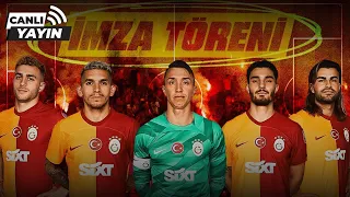 Galatasaray'da Muslera, Torreira, Kaan, Barış Alper ve Abdülkerim için imza töreni düzenlendi!