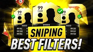 THE BEST SNIPING FILTERS FIFA 20 LIVE