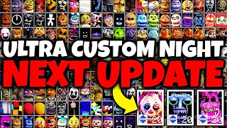 This Next UPDATE for ULTRA Custom Night Is HALLOWEEN Themed! NEW FNAF Characters + Clown Springtrap!