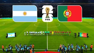 ARGENTINA vs PORTUGAL - FINAL | FIFA WORLD CUP 2026 | Full Match All Goals | PES Gameplay