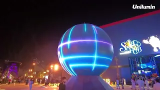 Saudi Carnival —Unilumin  spherical LED display