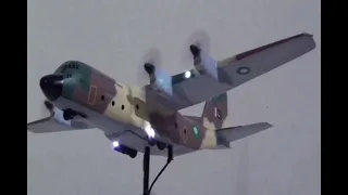 C-130 Handmade Wooden Working Model