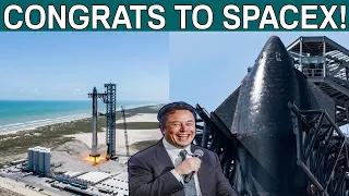 Starship is Ready To Launch and SpaceX Won a BIG Contract!