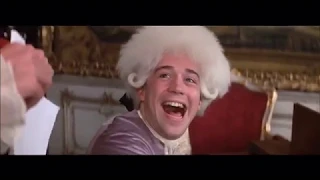Amadeus, Milos Forman (1984) : scène de la leçon de musique devant l empereur