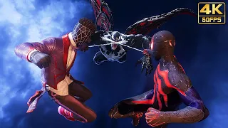 Spider-Man 2 (PS5) Hellfire Gala Suits vs Venom Gameplay @ 4K 60ᶠᵖˢ ✔