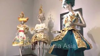 PART 2 GUO PEI FANTASY COUTURE  EXHIBIT LEGION OF HONOR FINE ARTS HAUTE FASHION DESIGN