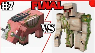 Iron Golem vs Zoglin | Minecraft mob tournament | FINALE