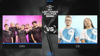 KRÜ vs. C9 - VCT Americas LCQ - Day 4 - Map 3