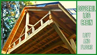 Dovetail Log Cabin - Loft and Floors