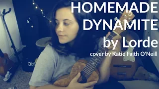 Homemade Dynamite by Lorde (Melodrama Album) Cover - Katie Faith O'Neill