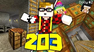 MINECRAFT: SCAVIAMO LA CASA DENTRO LA MONTAGNA!! #203