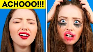 BEAUTY IS NOT PAIN 💄😂❤ || Funny Situations With Girls And Couples