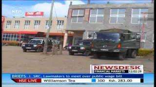 It is not business as usual at the Narok county offices due to a planned demonstration today.