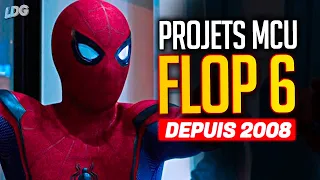 FLOP 6 MCU : QUELS SONT MES PIRES FILMS et SÉRIES depuis LE DÉBUT en 2008 ?