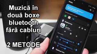 Conectare doua boxe prin Bluetooth, metoda Samsung sau receptor Bluetooth ?