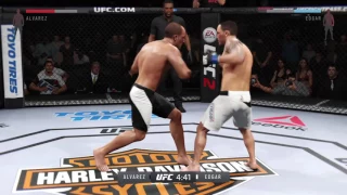 EA SPORTS UFC 2 Эдди Альварез пр Фрэнки Эдгар Pro