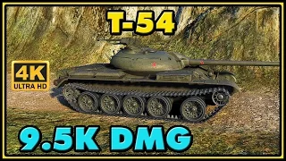 World of Tanks | T-54 - 9 Kills - 9,5K Damage