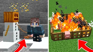 😱ЭТИ 15 ЛАЙФХАКОВ СЛОМАЮТ ВАШ МАЙНКРАФТ ! ФАКТЫ MINECRAFT КРАФТИНГ ТРОЛЛИНГ