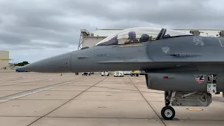 Top Gun Maverick, F16 before takeoff.