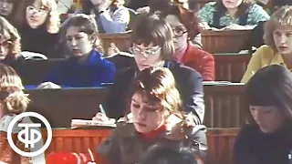 Первый вуз Братска. Новости. Эфир 27 марта 1980